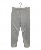 Cotton Research Clubコットンリサーチクラブ）の古着「Loopwheel Terry Sweatpants」｜グレー