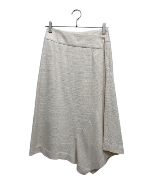 COLUMN（コラム）COLUMN (コラム) イレギュラーフレアスカート アイボリー サイズ:36の古着・服飾アイテム