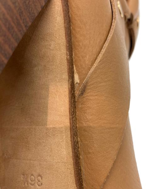 JIMMY CHOO（ジミーチュウ）JIMMY CHOO (ジミーチュウ) ショートブーツ ベージュ サイズ:SIZE 36 1/2の古着・服飾アイテム