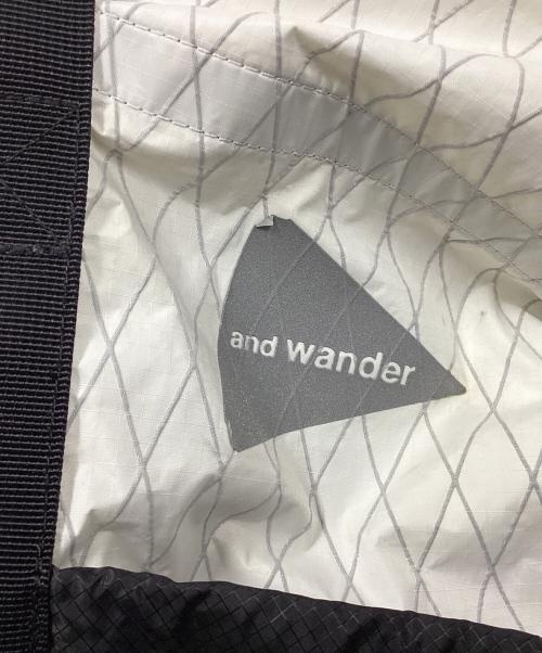 and wander（アンドワンダー）and wander (アンドワンダー) 2WAYトートバッグ ホワイト サイズ:45Lの古着・服飾アイテム