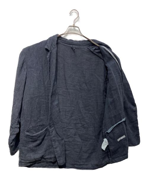 confect（コンフェクト）confect (コンフェクト) Linen Panama Weave Easy Jacket　02242-0019 ネイビー サイズ:5の古着・服飾アイテム