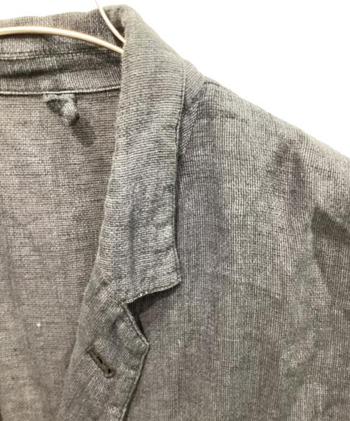 confect（コンフェクト）confect (コンフェクト) Linen Panama Weave Easy Jacket　02242-0019 ネイビー サイズ:5の古着・服飾アイテム
