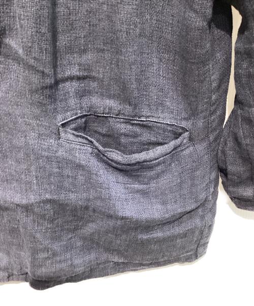 confect（コンフェクト）confect (コンフェクト) Linen Panama Weave Easy Jacket　02242-0019 ネイビー サイズ:5の古着・服飾アイテム