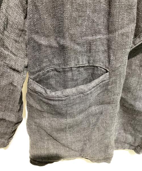 confect（コンフェクト）confect (コンフェクト) Linen Panama Weave Easy Jacket　02242-0019 ネイビー サイズ:5の古着・服飾アイテム