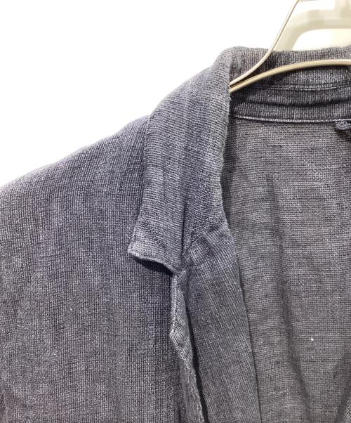confect（コンフェクト）confect (コンフェクト) Linen Panama Weave Easy Jacket　02242-0019 ネイビー サイズ:5の古着・服飾アイテム
