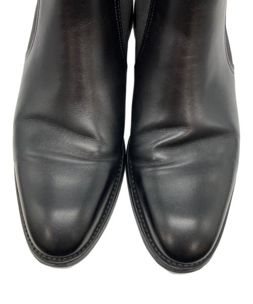 berwick（バーウィック）berwick (バーウィック) サイドゴアブーツ ブラック サイズ:SIZE 8 1/2の古着・服飾アイテム