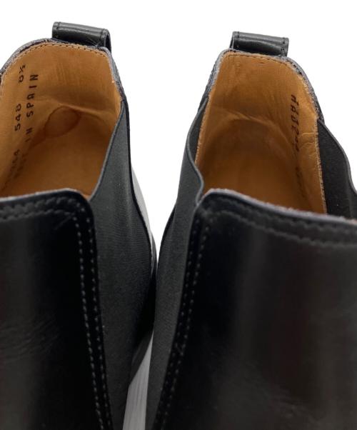 berwick（バーウィック）berwick (バーウィック) サイドゴアブーツ ブラック サイズ:SIZE 8 1/2の古着・服飾アイテム