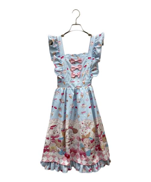 axes femme kawaii（アクシズ ファム）axes femme kawaii (アクシズ ファム) ダイナーカフェジャンスカ スカイブルー サイズ:Mの古着・服飾アイテム