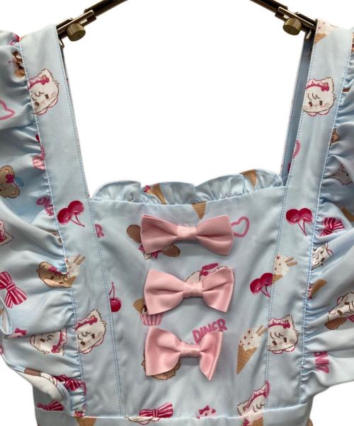 axes femme kawaii（アクシズ ファム）axes femme kawaii (アクシズ ファム) ダイナーカフェジャンスカ スカイブルー サイズ:Mの古着・服飾アイテム