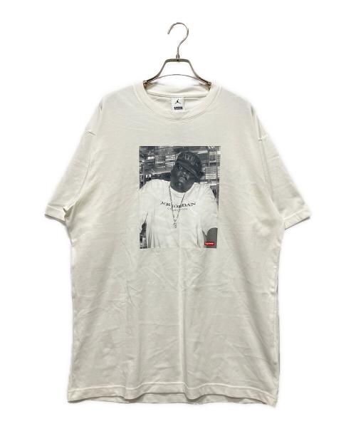 SUPREME（シュプリーム）SUPREME (シュプリーム) JORDAN (ジョーダン) Biggie S/S Top ホワイト サイズ:Mの古着・服飾アイテム