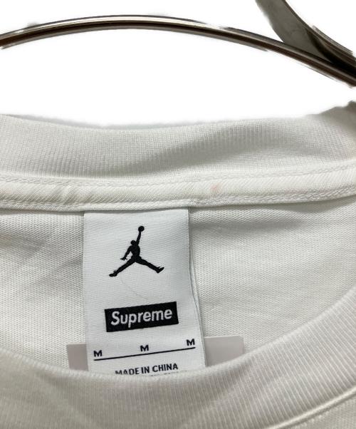 SUPREME（シュプリーム）SUPREME (シュプリーム) JORDAN (ジョーダン) Biggie S/S Top ホワイト サイズ:Mの古着・服飾アイテム