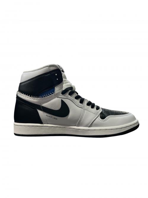 NIKE（ナイキ）NIKE (ナイキ) FRAGMENT DESIGN (フラグメントデザイン) UNION (ユニオン) Air Jordan 1 Retro High OG ブラック サイズ:28.5 未使用品の古着・服飾アイテム