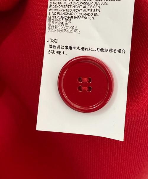 MM6 Maison Margiela（エムエムシックスメゾンマルジェラ）MM6 Maison Margiela (エムエムシックスメゾンマルジェラ) テクノウールプルオーバー レッド サイズ:40の古着・服飾アイテム
