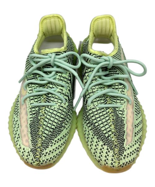 adidas（アディダス）adidas (アディダス) YEEZY BOOST350 ライトグリーン サイズ:24cm 未使用品の古着・服飾アイテム