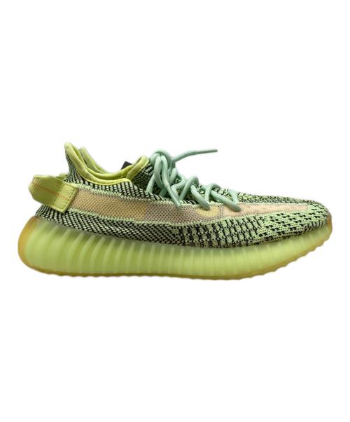 adidas（アディダス）adidas (アディダス) YEEZY BOOST350 ライトグリーン サイズ:24cm 未使用品の古着・服飾アイテム