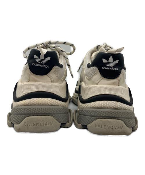 BALENCIAGA（バレンシアガ）BALENCIAGA (バレンシアガ) adidas (アディダス) Triple S　710020 ホワイト サイズ:24cmの古着・服飾アイテム
