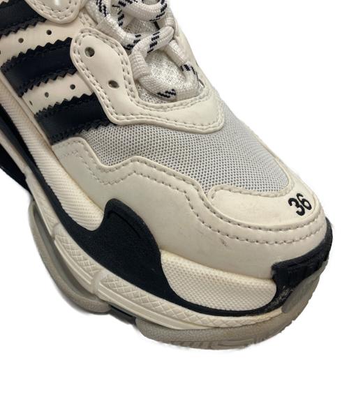 BALENCIAGA（バレンシアガ）BALENCIAGA (バレンシアガ) adidas (アディダス) Triple S　710020 ホワイト サイズ:24cmの古着・服飾アイテム