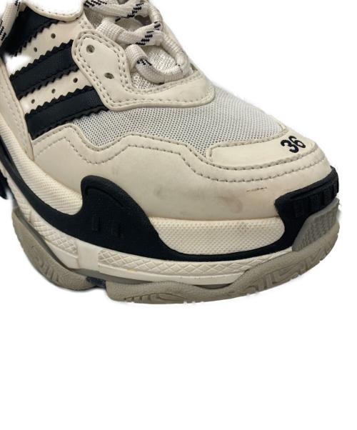 BALENCIAGA（バレンシアガ）BALENCIAGA (バレンシアガ) adidas (アディダス) Triple S　710020 ホワイト サイズ:24cmの古着・服飾アイテム