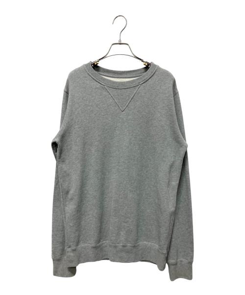 Maison Margiela（メゾンマルジェラ）Maison Margiela (メゾンマルジェラ) クルーネックスウェット グレー サイズ:Sの古着・服飾アイテム
