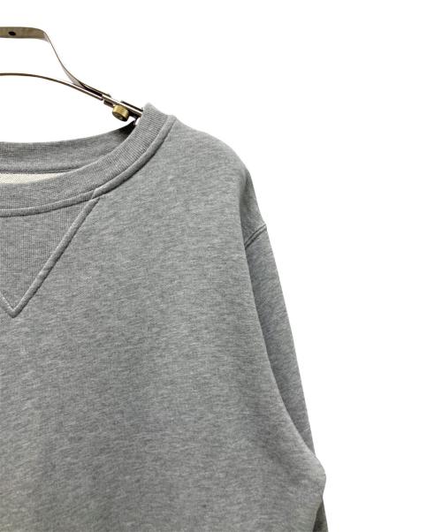 Maison Margiela（メゾンマルジェラ）Maison Margiela (メゾンマルジェラ) クルーネックスウェット グレー サイズ:Sの古着・服飾アイテム