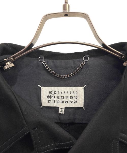 Maison Margiela（メゾンマルジェラ）Maison Margiela (メゾンマルジェラ) ステッチコート ブラック サイズ:42の古着・服飾アイテム
