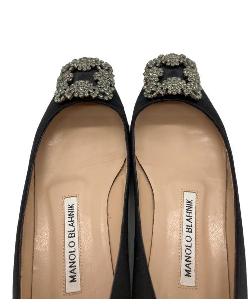 Manolo Blahnik（マノロブラニク）Manolo Blahnik (マノロブラニク) パンプス ブラック サイズ:35の古着・服飾アイテム