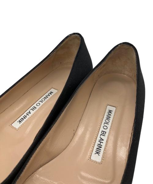 Manolo Blahnik（マノロブラニク）Manolo Blahnik (マノロブラニク) パンプス ブラック サイズ:35の古着・服飾アイテム