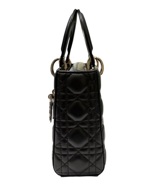 Christian Dior（クリスチャン ディオール）Christian Dior (クリスチャン ディオール) 2WAYバッグ/レディディオールカナージュ/MY ABCDIOR スモール ブラックの古着・服飾アイテム