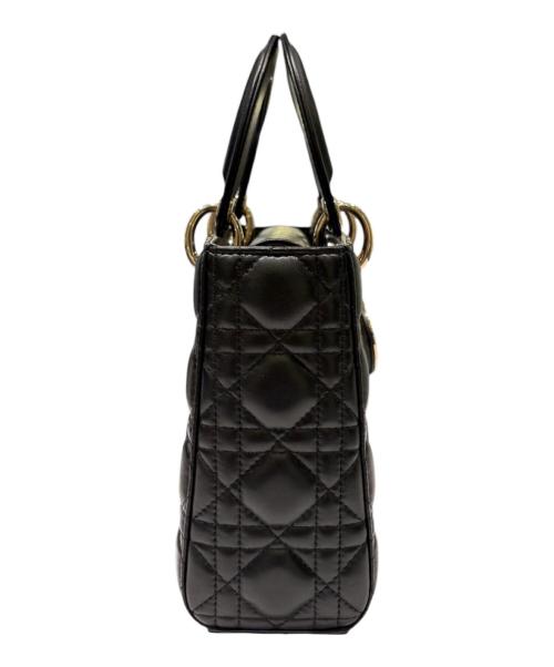 Christian Dior（クリスチャン ディオール）Christian Dior (クリスチャン ディオール) 2WAYバッグ/レディディオールカナージュ/MY ABCDIOR スモール ブラックの古着・服飾アイテム