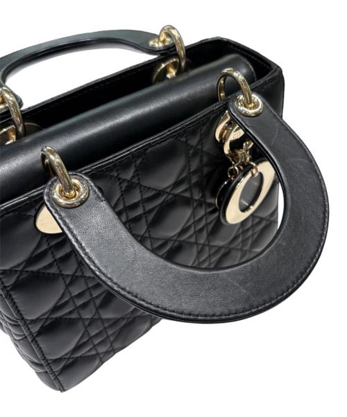 Christian Dior（クリスチャン ディオール）Christian Dior (クリスチャン ディオール) 2WAYバッグ/レディディオールカナージュ/MY ABCDIOR スモール ブラックの古着・服飾アイテム