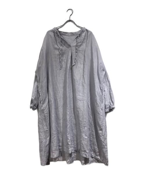 nest Robe（ネストローブ）nest Robe (ネストローブ) リネンパジャマドレス ラベンダー サイズ:SIZE Freeの古着・服飾アイテム