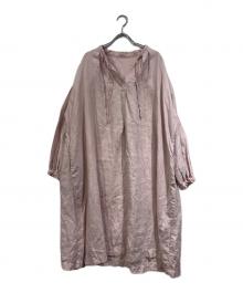 nest Robe（ネストローブ）の古着「リネンパジャマドレス」｜ピンク