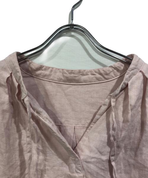 nest Robe（ネストローブ）nest Robe (ネストローブ) リネンパジャマドレス ピンク サイズ:SIZE Freeの古着・服飾アイテム