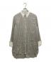 BRUNELLO CUCINELLI（ブルネロクチネリ）の古着「シルクストライプシャツ」｜ベージュ