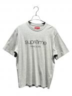 SUPREMEシュプリーム）の古着「Classic Logo S/S TOP Tee」｜グレー