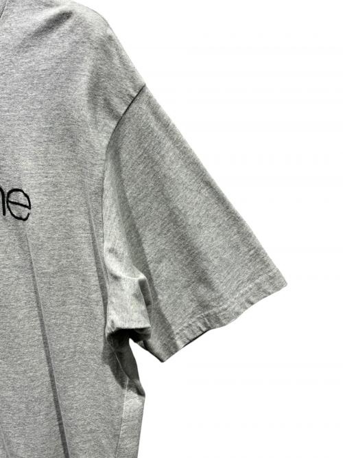 SUPREME（シュプリーム）SUPREME (シュプリーム) Classic Logo S/S TOP Tee グレー サイズ:Mの古着・服飾アイテム