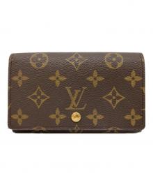 LOUIS VUITTON（ルイ ヴィトン）の古着「2つ折り財布」｜ブラウン