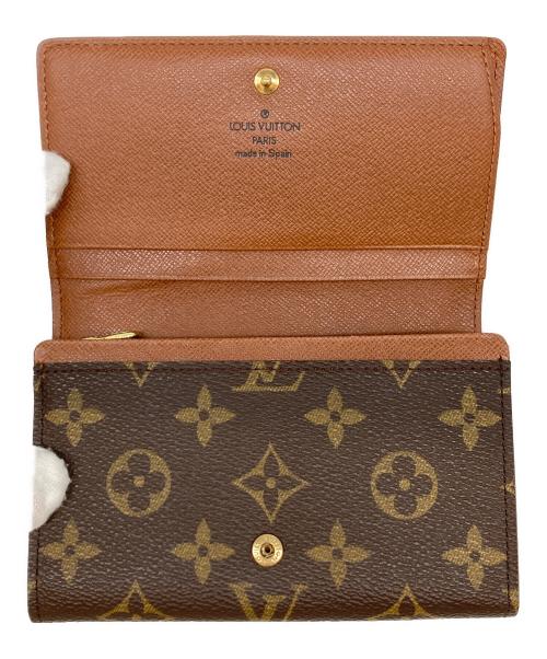LOUIS VUITTON（ルイ ヴィトン）LOUIS VUITTON (ルイ ヴィトン) 2つ折り財布 ブラウンの古着・服飾アイテム