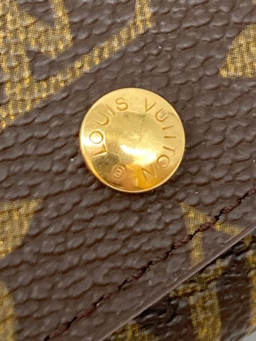 LOUIS VUITTON（ルイ ヴィトン）LOUIS VUITTON (ルイ ヴィトン) 2つ折り財布 ブラウンの古着・服飾アイテム