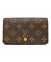 LOUIS VUITTON（ルイ ヴィトン）の古着「2つ折り財布」｜ブラウン