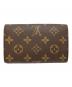 LOUIS VUITTON (ルイ ヴィトン) 2つ折り財布 ブラウン：18000円