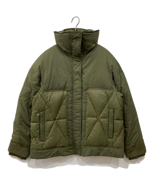 LUMEI（ルーメイ）LUMEI (ルーメイ) COWLEY ダウンジャケット カーキ サイズ:Sの古着・服飾アイテム