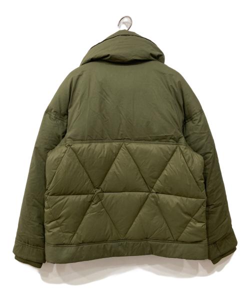 LUMEI（ルーメイ）LUMEI (ルーメイ) COWLEY ダウンジャケット カーキ サイズ:Sの古着・服飾アイテム