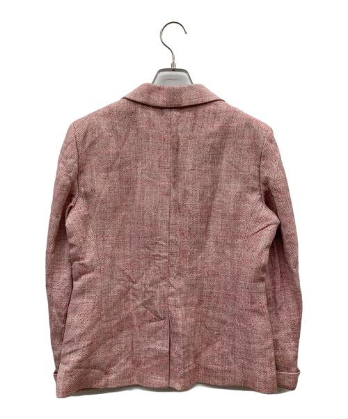 LORO PIANA（ロロピアーナ）LORO PIANA (ロロピアーナ) リネンシルクジャケット ピンク サイズ:42の古着・服飾アイテム