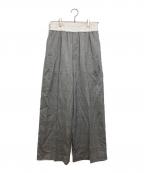 DARKPARKダークパーク）の古着「SLY Gray Windsor Check Wool Pants」｜グレー
