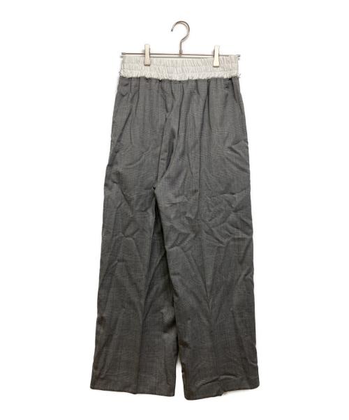 DARKPARK（ダークパーク）DARKPARK (ダークパーク) SLY Gray Windsor Check Wool Pants グレー サイズ:38の古着・服飾アイテム