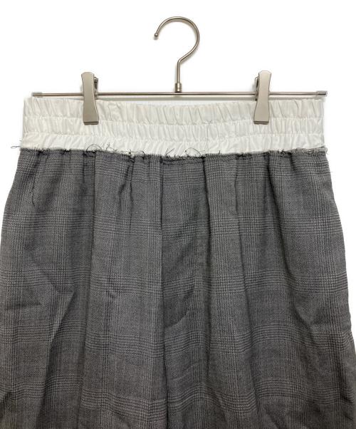 DARKPARK（ダークパーク）DARKPARK (ダークパーク) SLY Gray Windsor Check Wool Pants グレー サイズ:38の古着・服飾アイテム