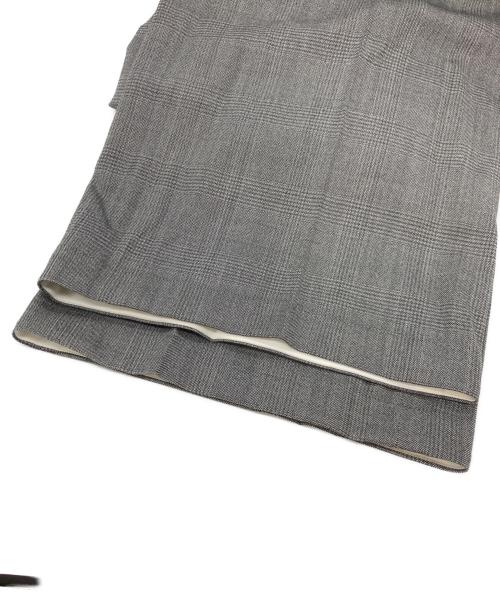 DARKPARK（ダークパーク）DARKPARK (ダークパーク) SLY Gray Windsor Check Wool Pants グレー サイズ:38の古着・服飾アイテム