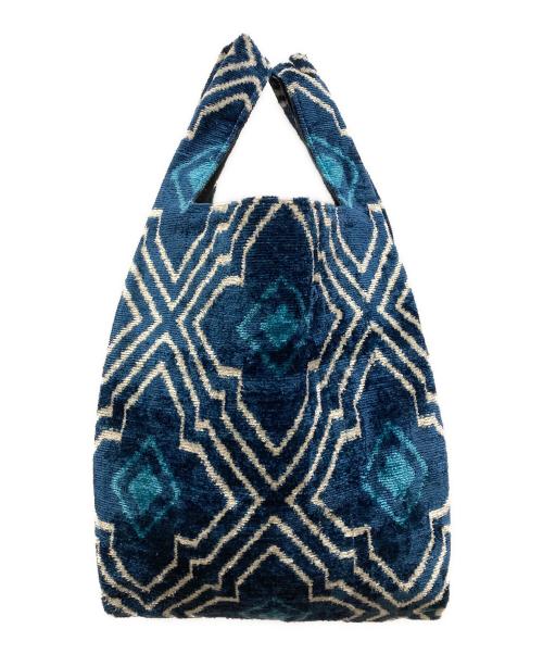 Kilim ARTS（キリムアーツ）Kilim ARTS (キリムアーツ) Shopping Bag ネイビーの古着・服飾アイテム