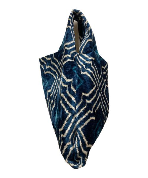 Kilim ARTS（キリムアーツ）Kilim ARTS (キリムアーツ) Shopping Bag ネイビーの古着・服飾アイテム